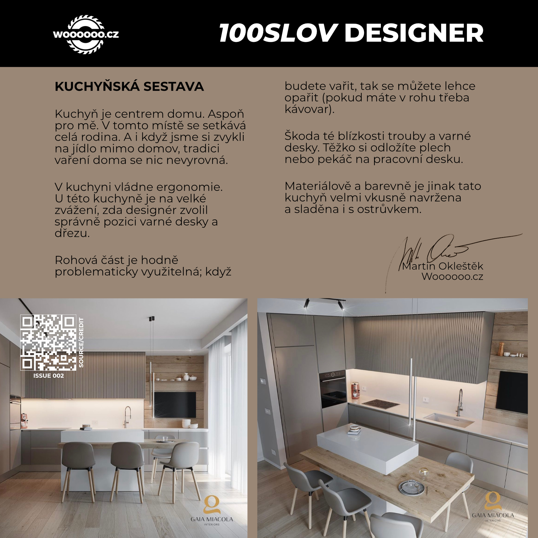 100SLOV designer Woooooo.cz zakázková výroba nábytku