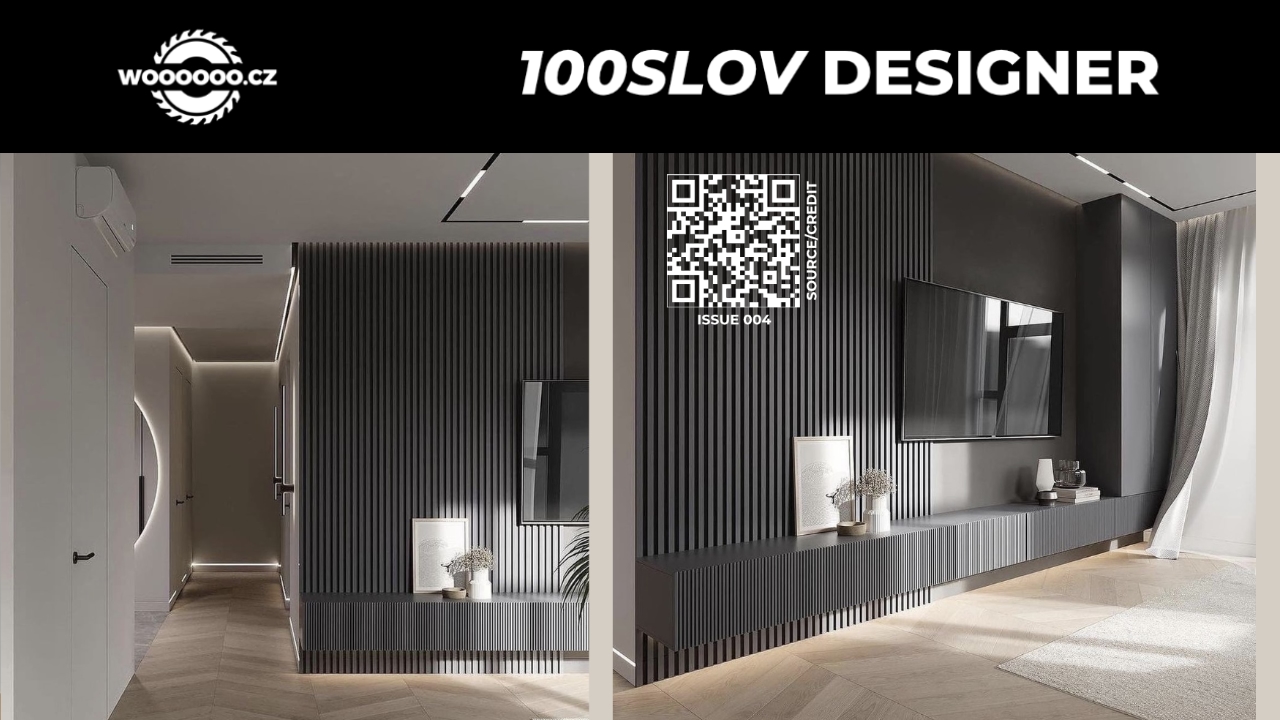 100SLOV designer Woooooo.cz zakázková výroba nábytku